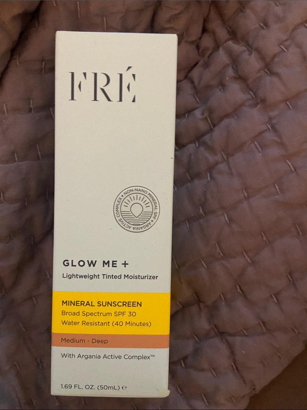 Glow Me+ Tinted Moisturizer Mineral Sunscreen — Medium-Deep